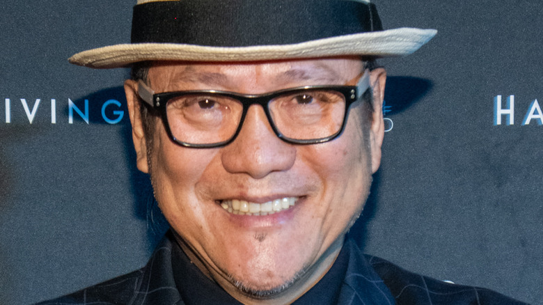 Closeup of Iron Chef Morimoto