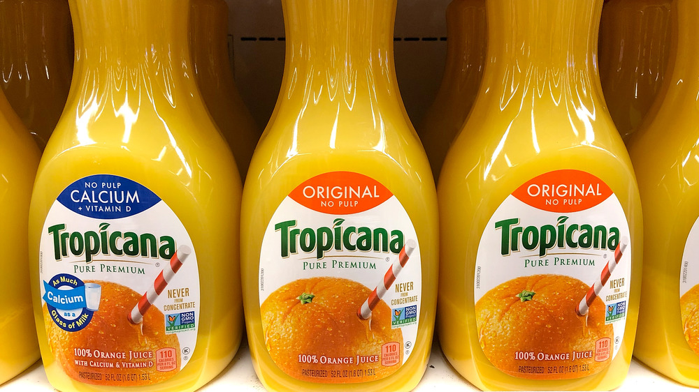 Tropicana orange juice