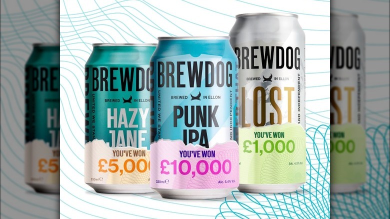 BrewDog prize cans