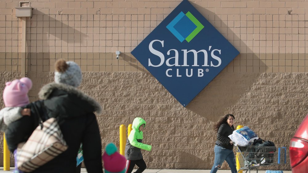 Shoppers at Sam's Club