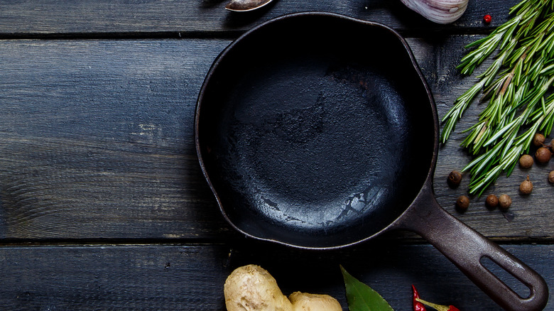 This Cast-Iron Scrubber Revolutionized the Way I Clean My Pans