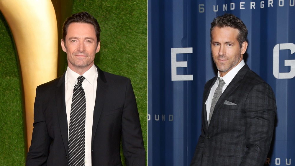 Hugh Jackman and Ryan Reynolds 