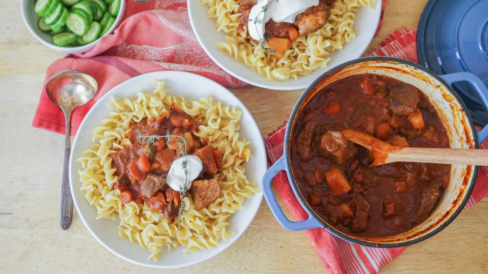 multiple servings goulash