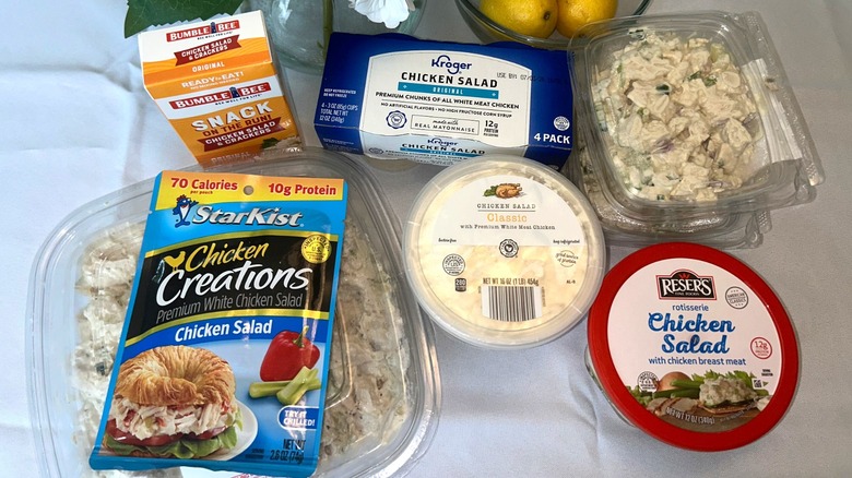 All seven chicken salads purchased