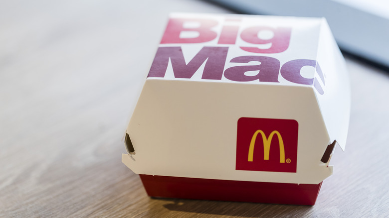 Big Mac in box