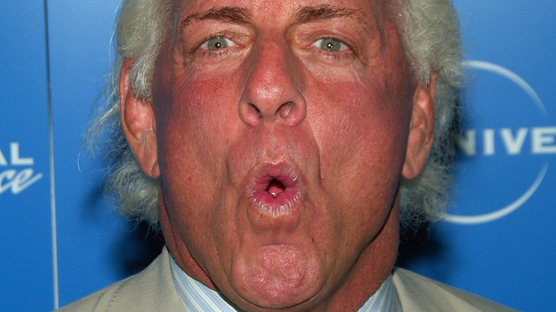 Ric Flair saying "woo"