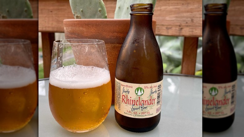 Rhinelander Shorty Beer