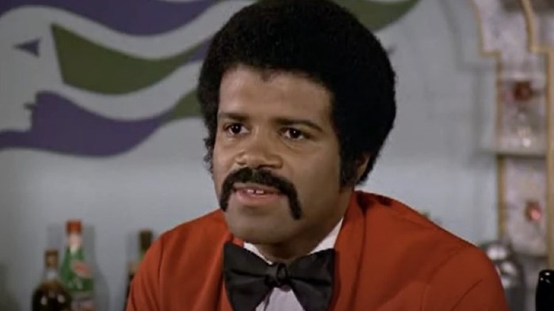 Isaac Washington leaning forward