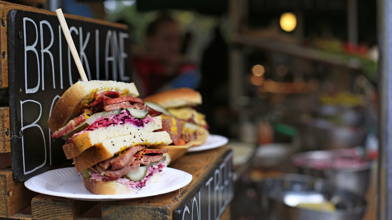 Sandwich at Borough Market