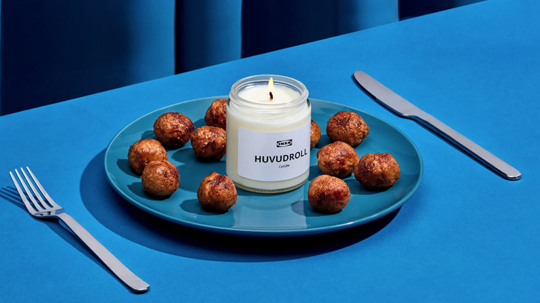 IKEA meatball scented candle