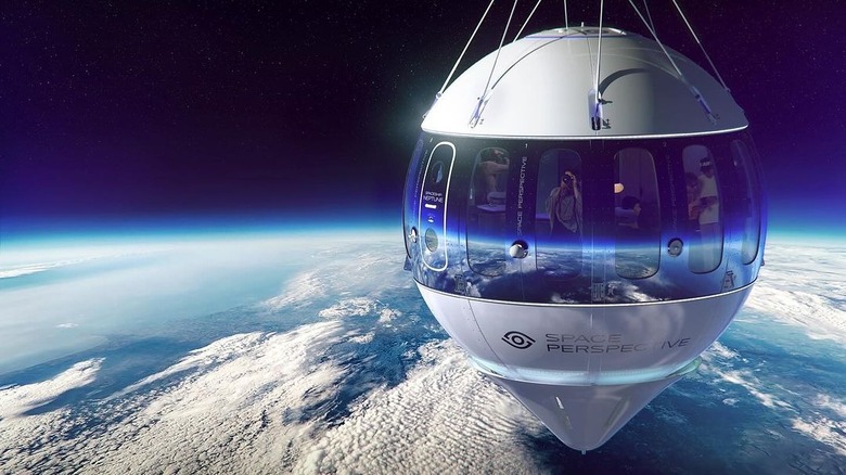 Space Perspective balloon capsule
