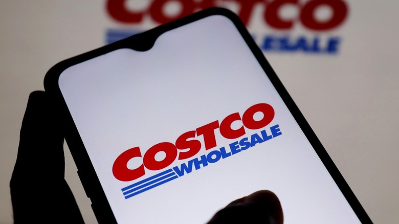Phone that says "Costco Wholesale"