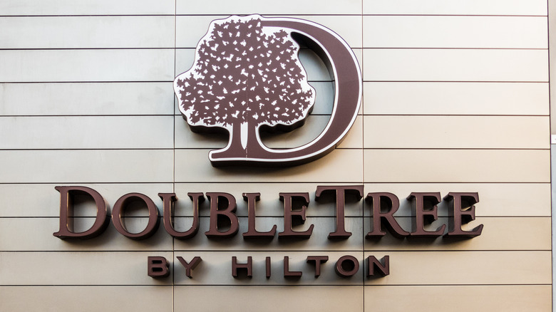 DoubleTree by Hilton sign