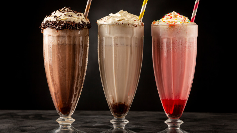 Milkshake trio