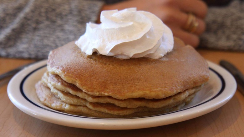 IHOP pumpkin pancakes