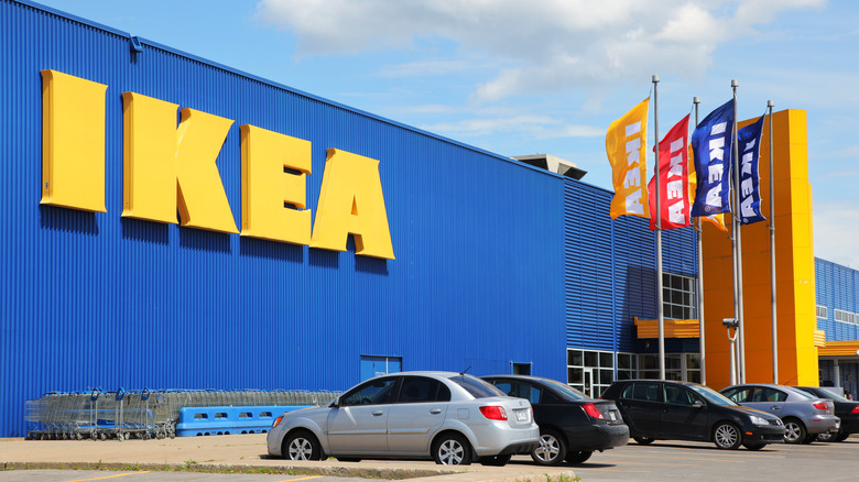 IKEA storefront. 