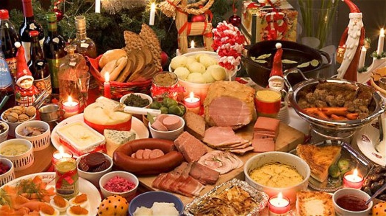 Swedish Christmas julbord