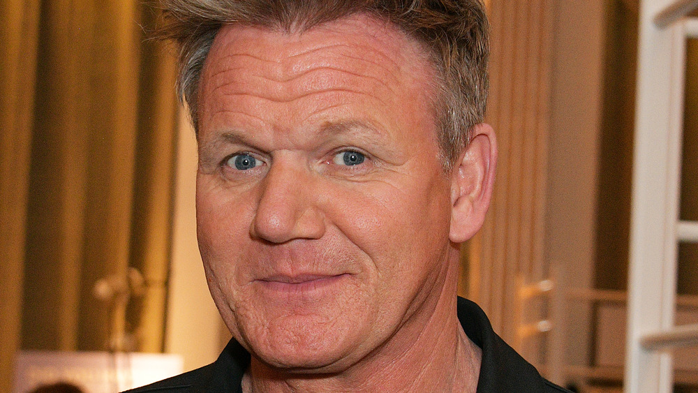 Gordon Ramsay smirk