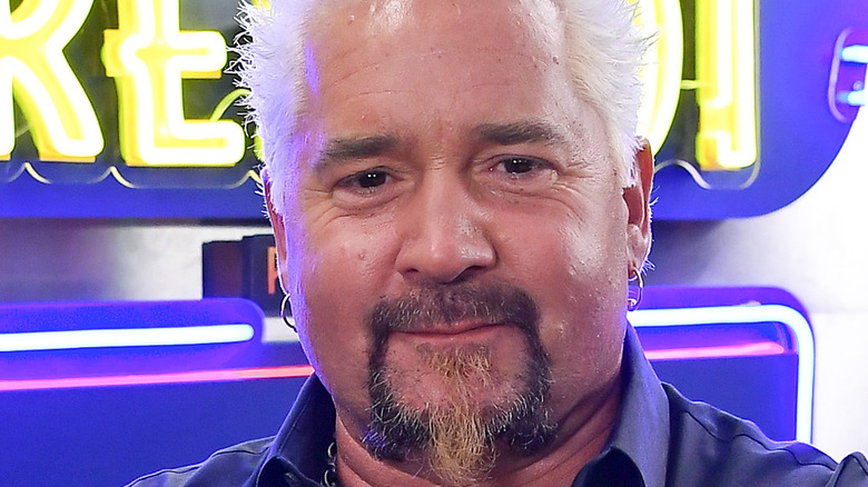 Close up of Guy Fieri