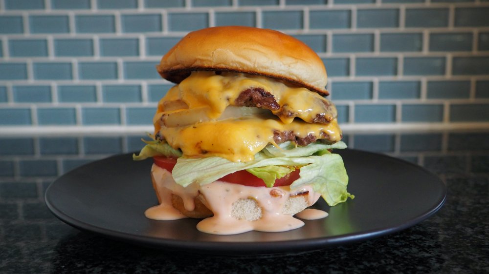 Stovetop Double-Stack Cheeseburgers Recipe