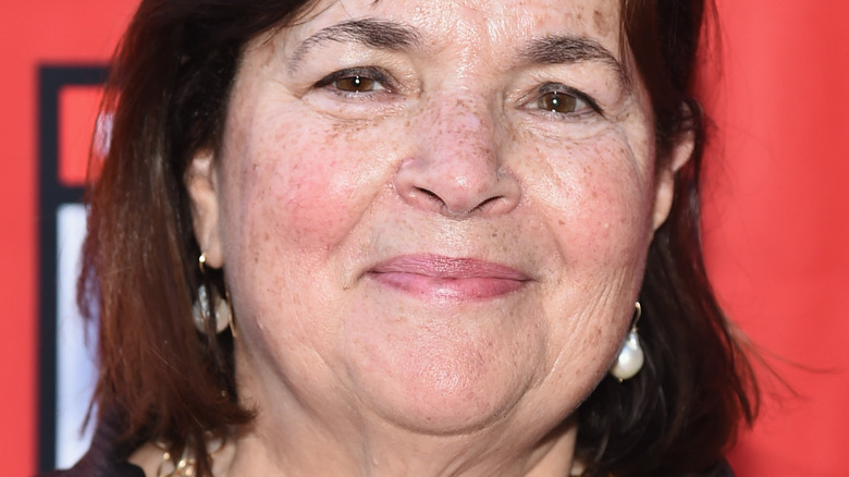 close-up of Ina Garten with slight smirk