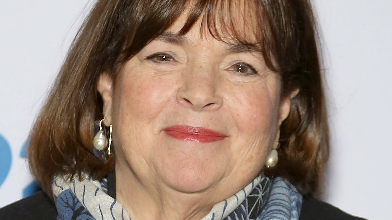 Ina Garten with bangs and slight smile