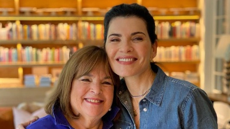 Ina Garten and Julianna Margulies