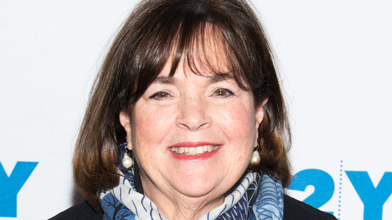 close-up of Ina Garten smiling