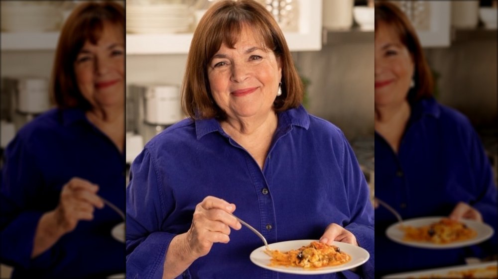 Ina Garten eating