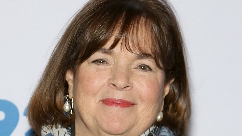 Ina Garten smiling in lipstick