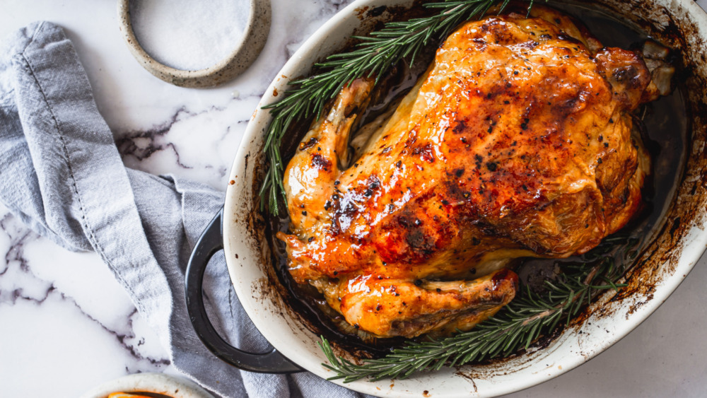 Ina Garten's roast chicken with a twist 