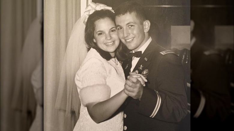 ina and jeffrey garten in wedding attire