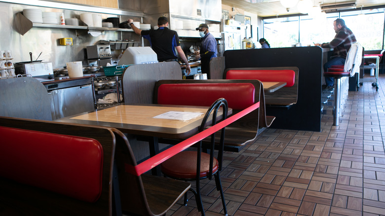 Waffle House interior