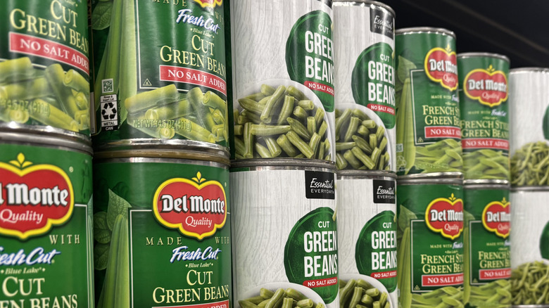 The Ingredient Addition For A Rich, Tangy Upgrade To Canned Green Beans