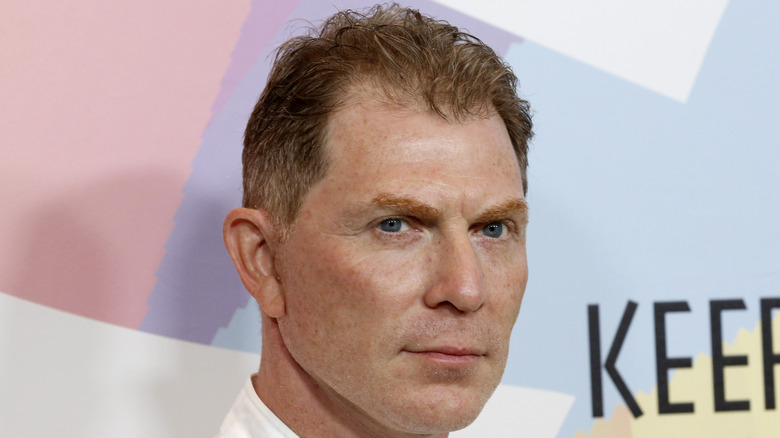 Bobby Flay looking serious