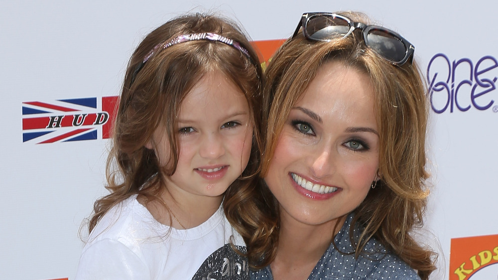 Giada De Laurentiis and daughter Jade at an event