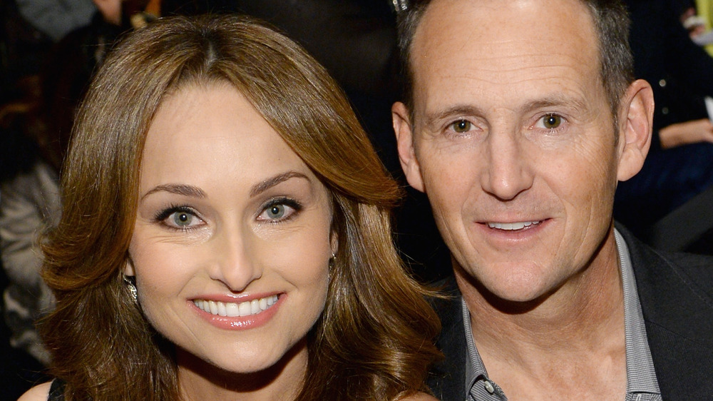 Giada De Laurentiis and Todd Thompson smiling