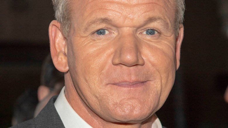 Close-up of Gordon Ramsay