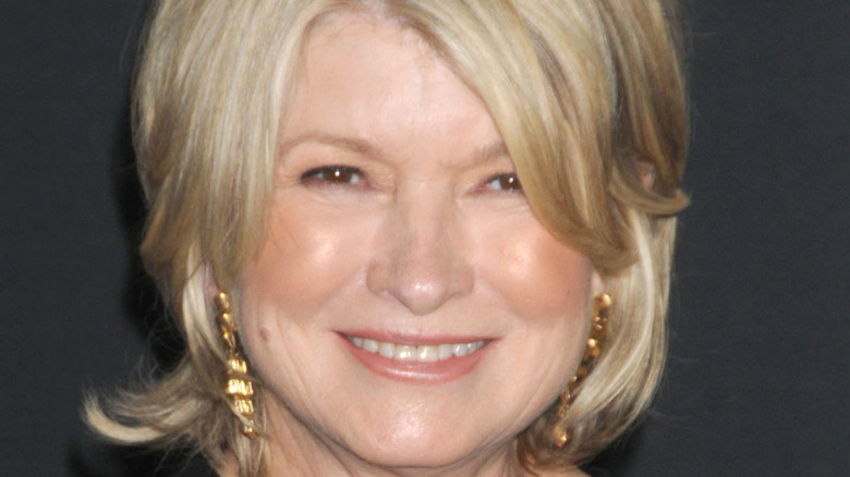 Martha Stewart smiling