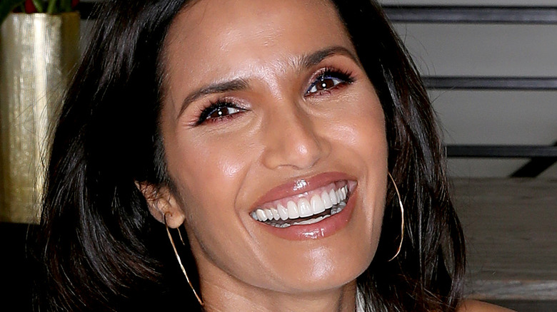 padma lakshmi hoop earrings