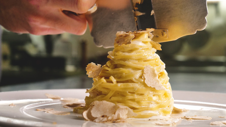 White truffle pasta