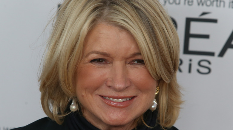 Martha Stewart smiling