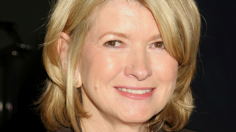 Close up of Martha Stewart