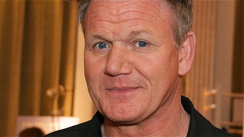 Gordon Ramsay smiling