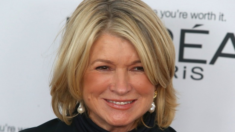 Martha Stewart smiling