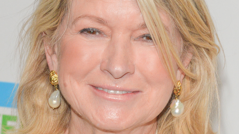 Martha Stewart smiling