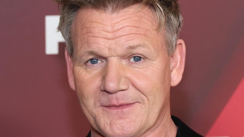 Gordon Ramsay smiling