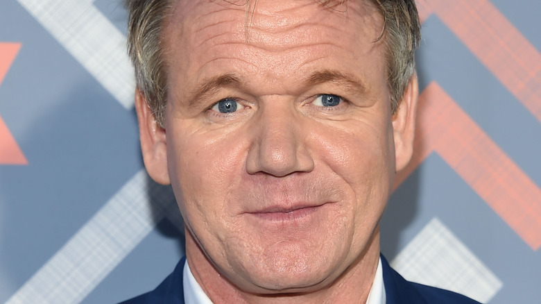 Closeup of Gordon Ramsay