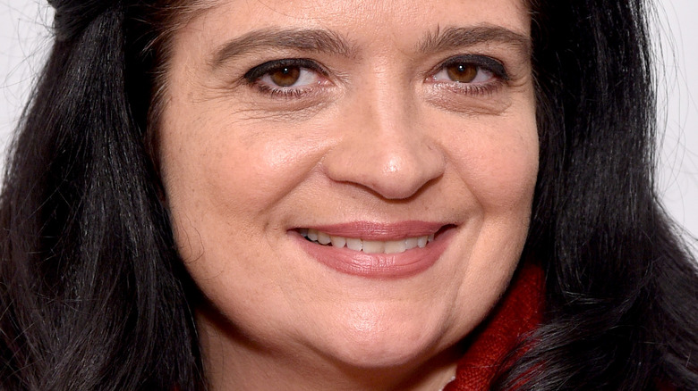 Alex Guarnaschelli with wide smile