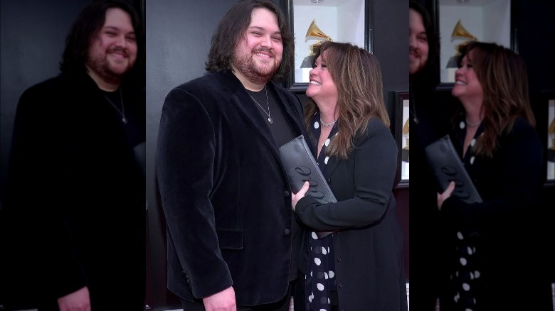 Wolfgang Van Halen and Valerie Bertinelli 